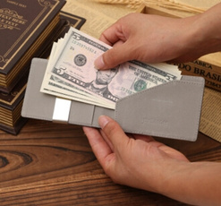 moneywallet, mens leather money clip wallet, moneypurse, Card Wallet