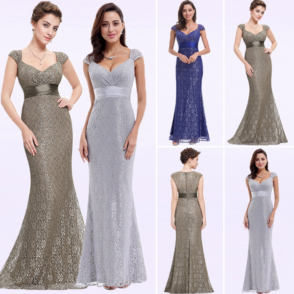 Ever Pretty Women's Elegant Long Mermaid Evening Party Formal Prom ...