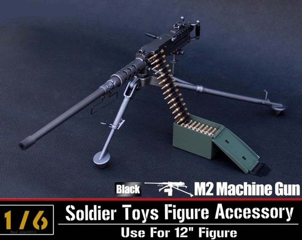 1/6 Scale ZY Toys Model US Army Browning M2 Machine Gun Weapon