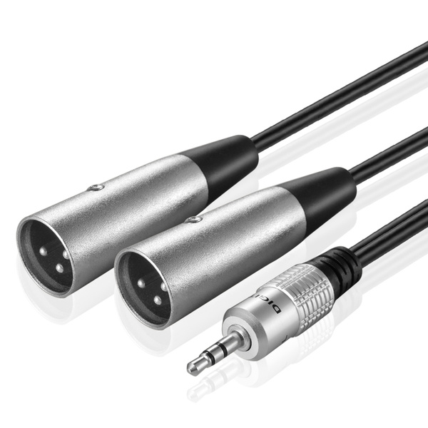3.5mm TRS to XLR Adapter Cable (15FT 