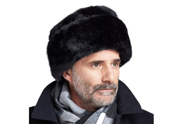 Buy Ushanka Faux Fur Men's Unisex Vintage Outdoor Winter Online in India 