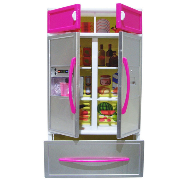 Barbie fridge shop set