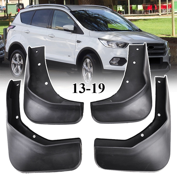Xukey® For Ford Escape Kuga 2 2013 2014 2015 2016 2017 2018 2019 Front Rear Flap Mudflaps Guard Mudguards Splash Fender Molding Car | Wish