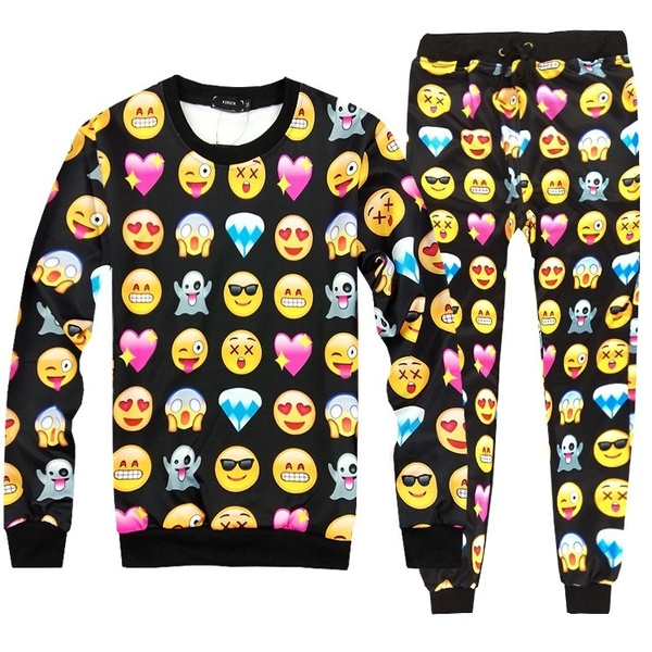 Emoji best sale jogging suit