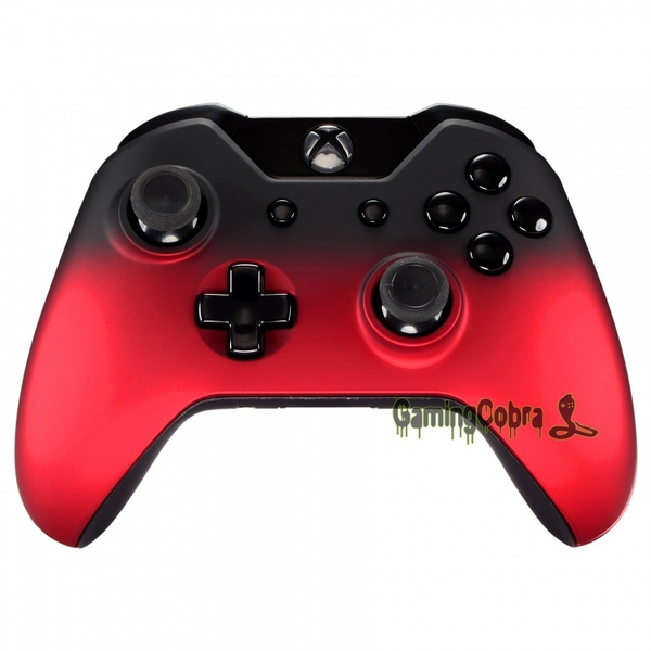 Anemoon vis Bridge pier Grof Gradient Ramp Red Front Housing Shell Case for Xbox One Controller W/3.5 mm  | Wish