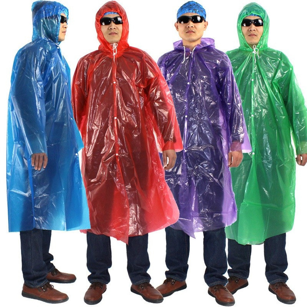 Multi-purpose Outdoor Poncho Raincoat Wonen Men Climbing Cycling Rain