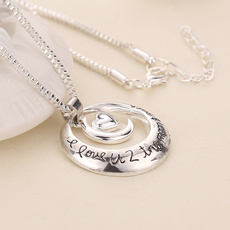 Heart, Love, Jewelry, personalitynecklace