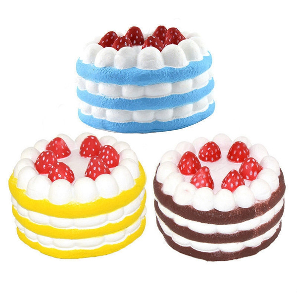 Squishy 2024 cake strawberry