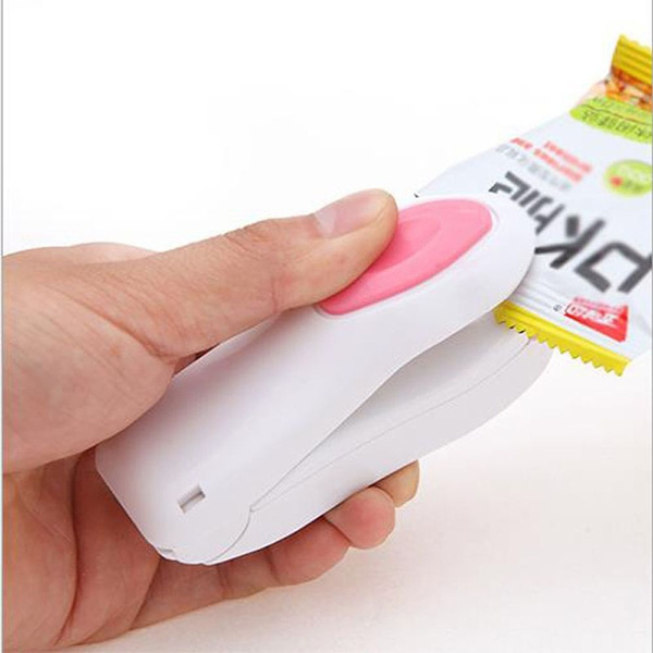 1pcs Portable Sealing Tool Heat Mini Handheld Plastic Bag Impluse Sealer NEW