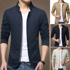 Hot sale New Men Bomber Jacket Spring Autumn Brand Clothing Casual Male Coat Slim Fit Blazers 
