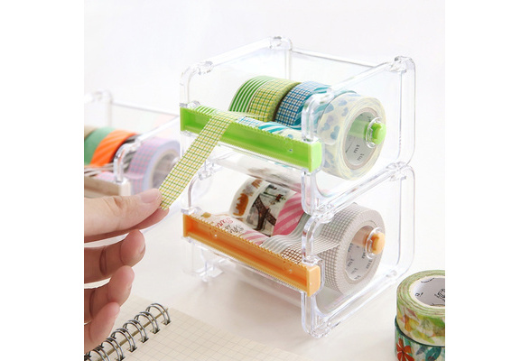 Washi Tape Storage Box Masking Tape Dispenser School Office