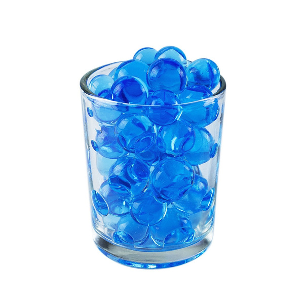 1 Pound Bag of Blue Water Gel Beads Pearls for Vase Filler, Candles,  Wedding Centerpiece, Home Decoration, Plants, Toys, Education. Makes 12  Gallons. by Super Z Outlet