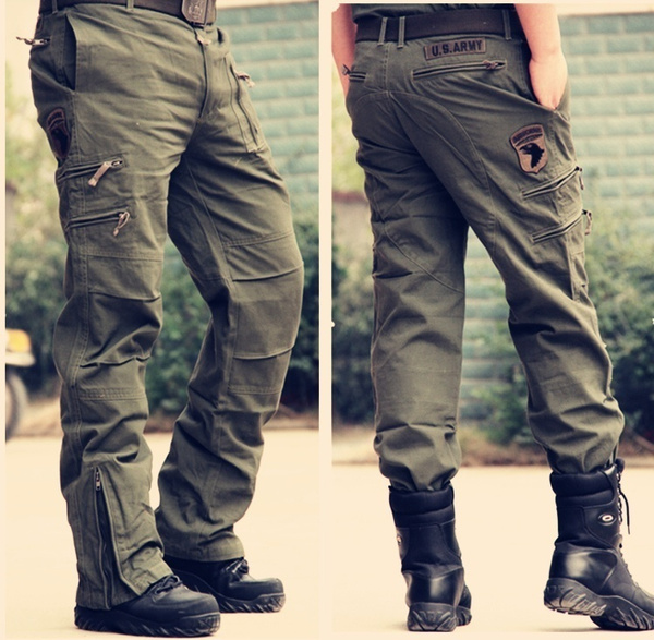 2023 Cargo Trousers Man Harem Tactical Military Cargo Pants For Men  Techwear High Quality Outdoor Hip Hop Work Stacked Slacks - AliExpress