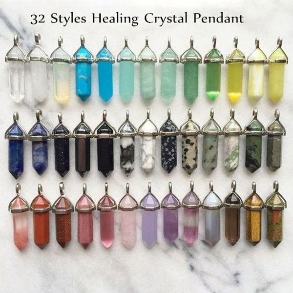 healing crystal chain