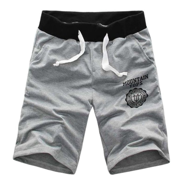 Men Summer Cotton Shorts Pants Casual 