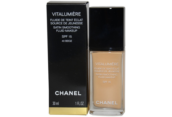 Chanel Vitalumiere Satin Smoothing Fluid Makeup 161.840 40 Beige 1
