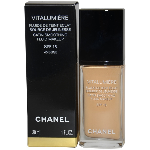 chanel satin smoothing fluid makeup