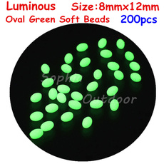eggshape, 200pc, greencolor, glowinthedark