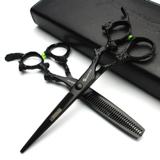 japaneseprofessionalhaircuttingscissor, hairscissorsset, Scissors, blackhairscissor