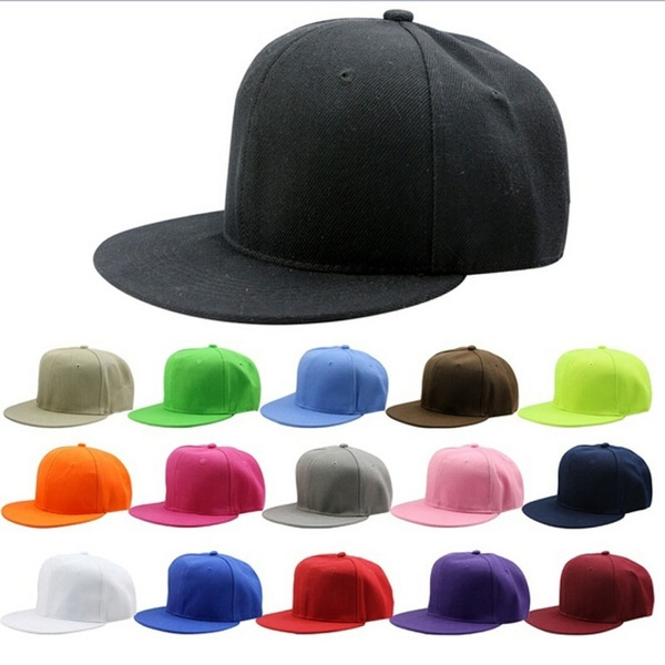 plain strapback hats