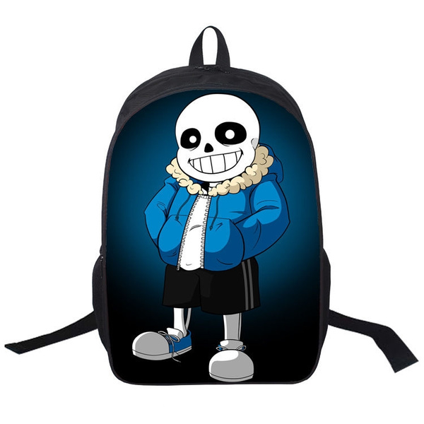 Game Undertale Papyrus Skeleton Backpack Packsack knapsack Travelbag School Bag 