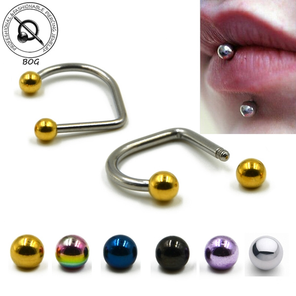 Lippy loop 2025 lip piercing