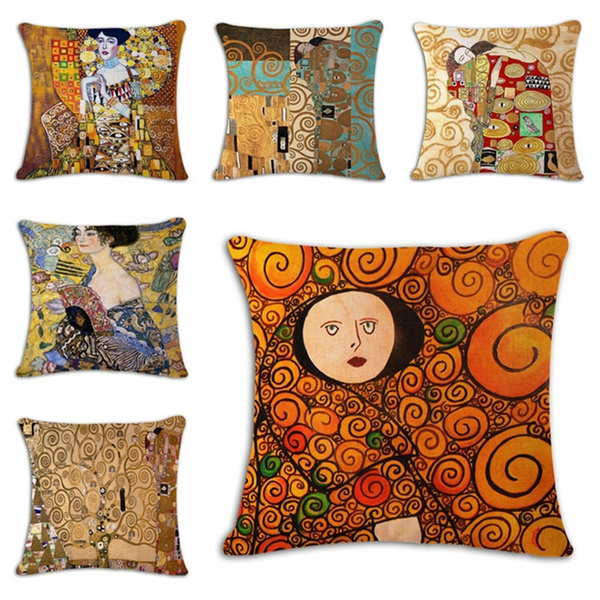 klimt pillows