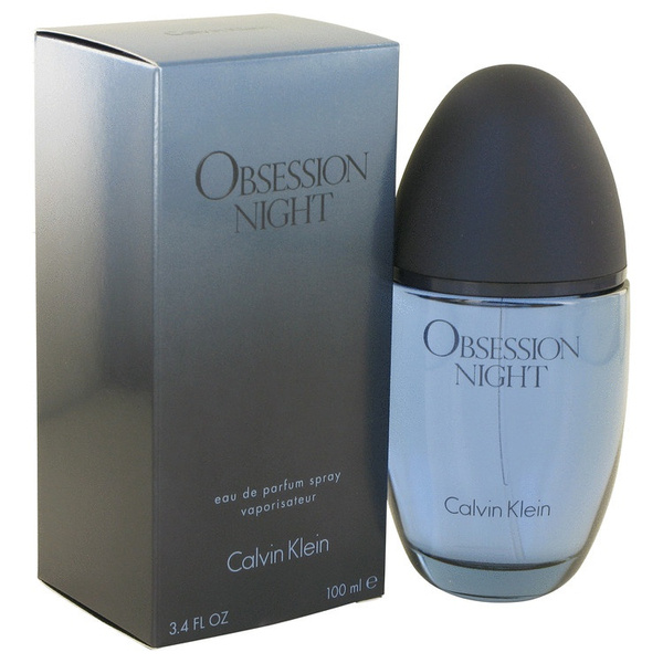 Obsession Night Eau De Parfum Spray 3.4 oz For Women 100% authentic perfect  as a gift or just everyday use