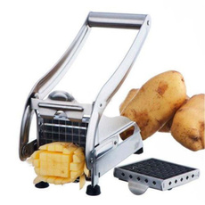 Stainless Steel French Fry Cutter Machine Vegetable Potato Kitchen Slicer