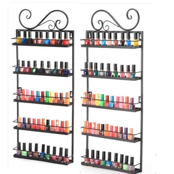 Nail polish discount holders wall mounted