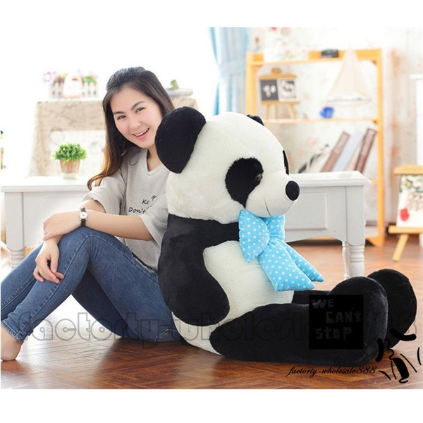 39'' Giant Big Huge Panda Teddy Bear Plush Soft Toys Doll Stuffed Animals Gift