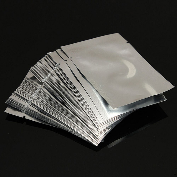 Vacuum Sealer Bags - Metallic Black Foil Vacuum Pouches for Food