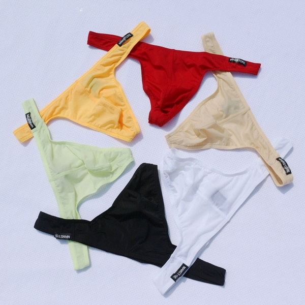 Men Sexy Underwear Shorts Trunk Boxer Briefs Bikini G-string Pants