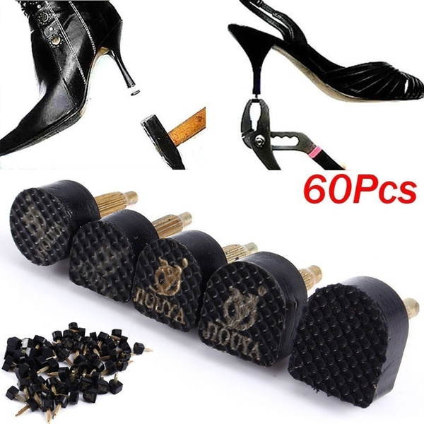 10x High Heel Shoe Repair Tips Taps Pins Dowel Lifts Replacement Jd WM