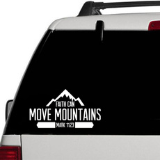 Mountain, carwindowdecal, Christian, Car Sticker