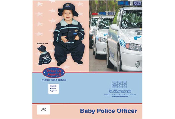 baby police dress