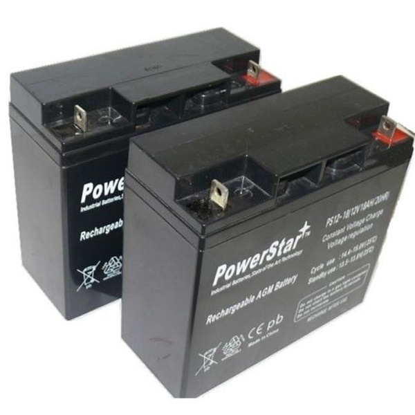 PowerStar PS12 18 2Pack 01 12V 18Ah Battery For Black Decker