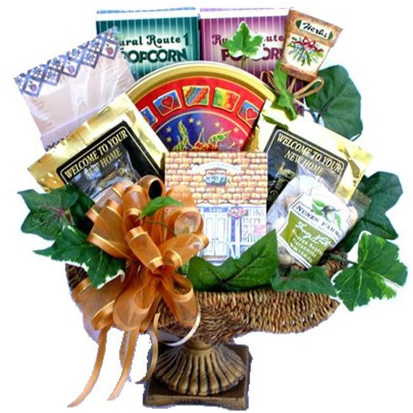 New Home/welcome Home/farmhouse/gift Baskets/gift Basket/cow/new
