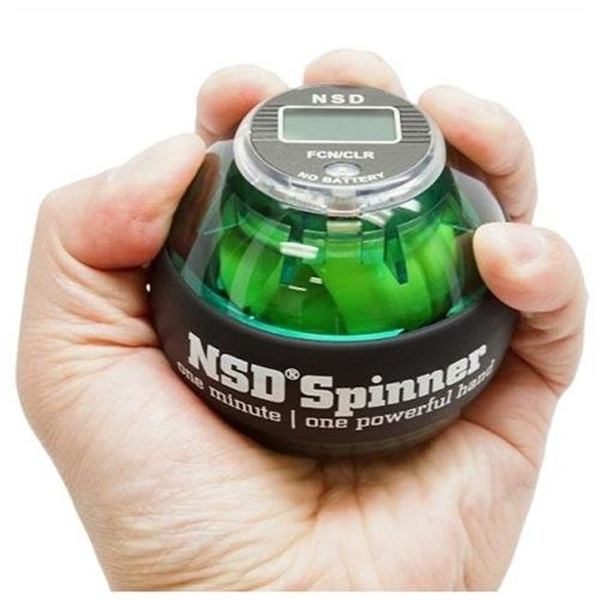 Nsd Power Pb 6 Green Nsd Power Essential Spinner Gyroscopic Wrist And Forearm Exerciser Wish