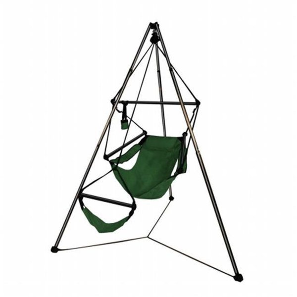 KingsPond 40002-KP Hammaka Tripod Stand with Hunter Green Hanging Air ...