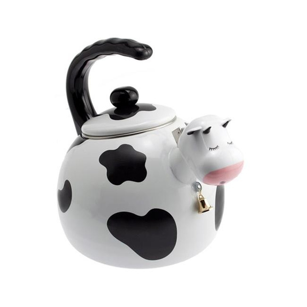 Supreme Housewares - Whistling Tea Kettle, Cow