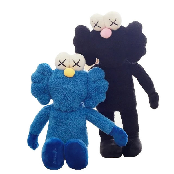 sesame street kaws dolls