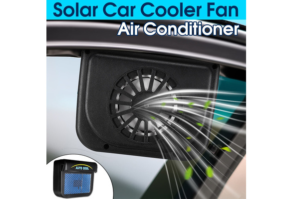 solar car window air conditioner