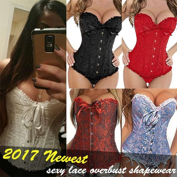 bustier corset tops plus size