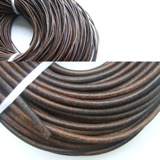Cord, brown, roundleathercord, Jewelry