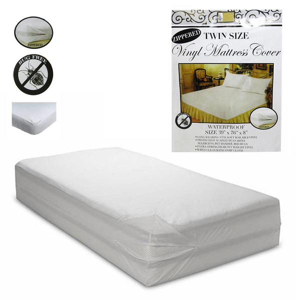 zip up twin mattress cover