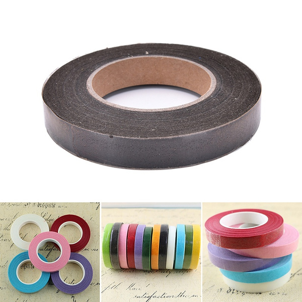 Florist Tape Paper Craft Stripe Artificial Flower Wrap Floral Stem Tape  Colorful Paper Tape The Latest Listing