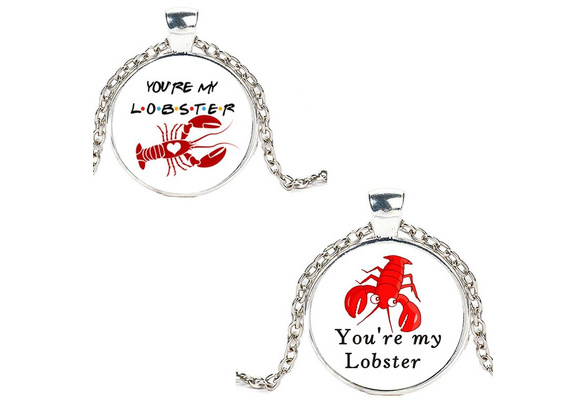 friends lobster necklace