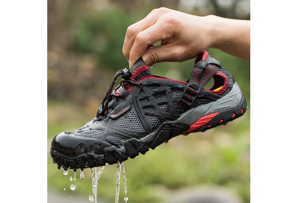 ZFLIN Hiking Shoes mesh Breathable Outdoor Hiking