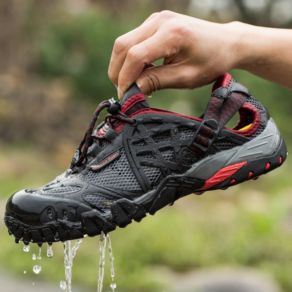 Men Outdoor Sneakers Breathable Hiking 